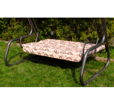 Poduszka na huśtawkę ogrodową 180 x 110 cm, 1-częściowa, beżowa kola