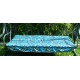 Poduszka na huśtawkę ogrodową 170 x 110 cm, 1-częściowa, zieleń romby